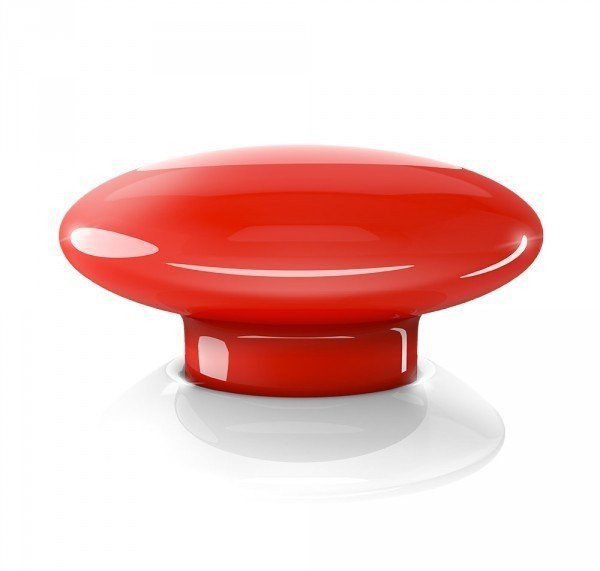 Fibaro Kontroler-przycisk The Button FGPB-101-3 ZW5, czerwony
