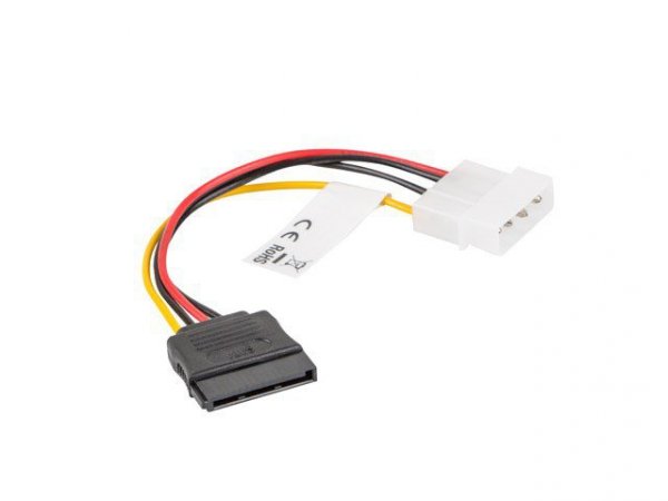Lanberg Kabel Molex zasilający - SATA F/M 15cm