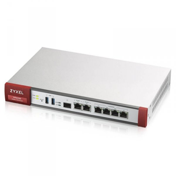 Zyxel VPN100 Advanced VPN Firewall 100xVPN 2xWAN 4xLAN/DMZ 1xSFP      VPN100-EU0101F