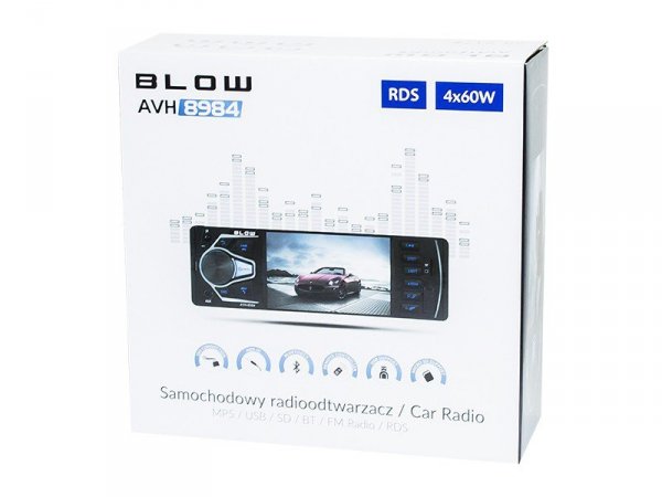 BLOW RADIO AVH-8984 MP5+REMOTE CONTROL+BT