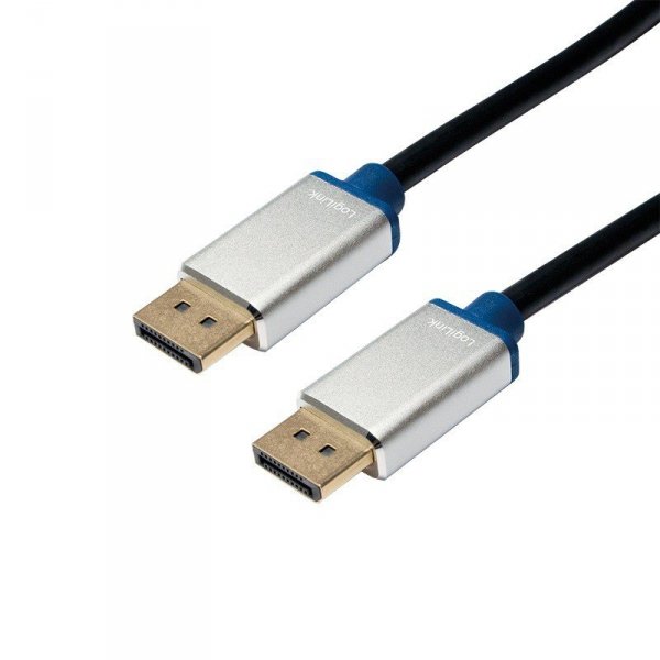 LogiLink Kabel DisplayPort męski Premium, długość 2m