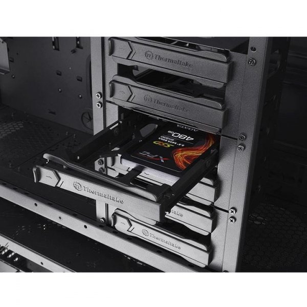 Thermaltake Obudowa View 91 RGB Riing Tempered Glass XL-ATX Super Tower - Czarna