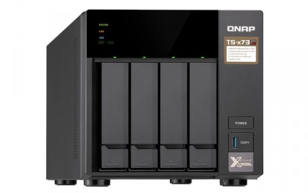 QNAP TS-473-4G 4x0HDD 4GB 4x3.4Ghz 2xM2 4xGbE PCIe
