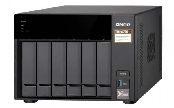 QNAP TS-673-4G 6x0HDD 4GB 4x3.4Ghz 2xM2 4xGbE PCIe