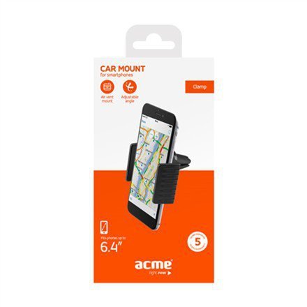 ACME Europe Uchwyt na smartfon do kratki wentylacyjnej samochodu PM2103