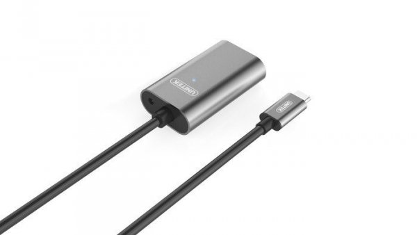 Unitek Przedłużacz aktywny USB Typ-C 3.1, 5m, M/F; U305A