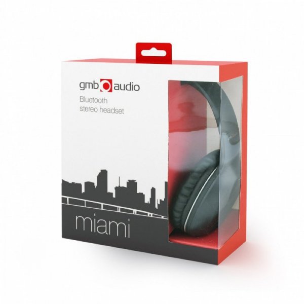 Gembird Słuchawki bluetooth stereo/laptop/telefon