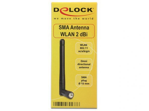 Delock Antena 2 dBi SMA WLAN dookólna