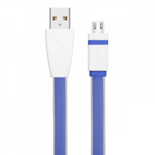 TB Kabel USB - Micro USB 1m niebieski