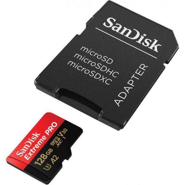 SanDisk Extreme Pro microSDXC 128GB 170/90 MB/s A2 V30