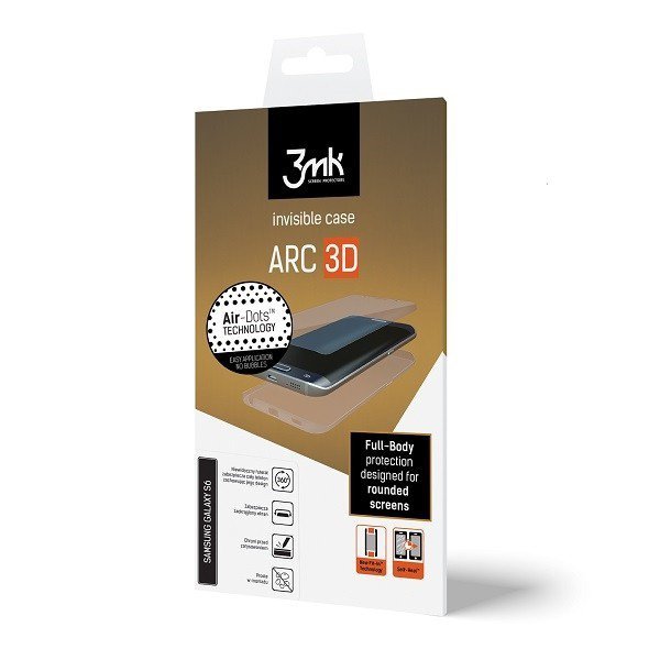 3MK Folia ochronna ARC 3D Fullscreen Samsung G960 S9 HG, futerał przód +tył+boki