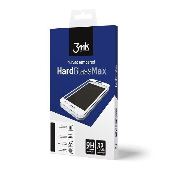 3MK Szkło hartowane HardGlass Max Huawei P30 czarny 9H