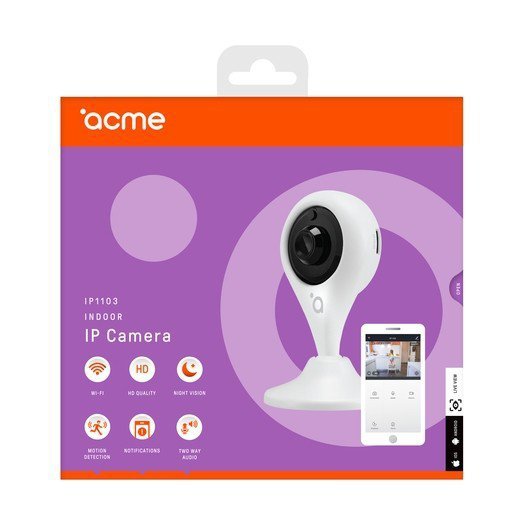 ACME Europe Kamera IP bezprzewodowa 720p biała IP1103