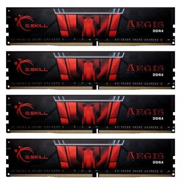 G.SKILL Pamięć do PC - DDR4 32GB (4x8GB) Aegis 3200MHz CL16 XMP2