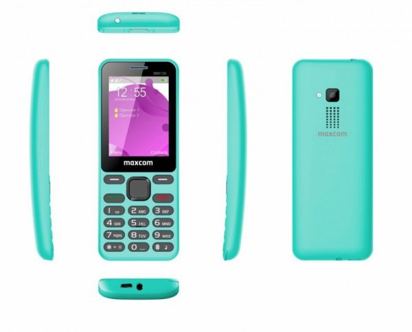 Maxcom Telefon MM 139 DUAL SIM niebieski