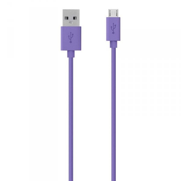 Belkin Kabel MixitUP MicroUSB do USB 2m Fioletowy