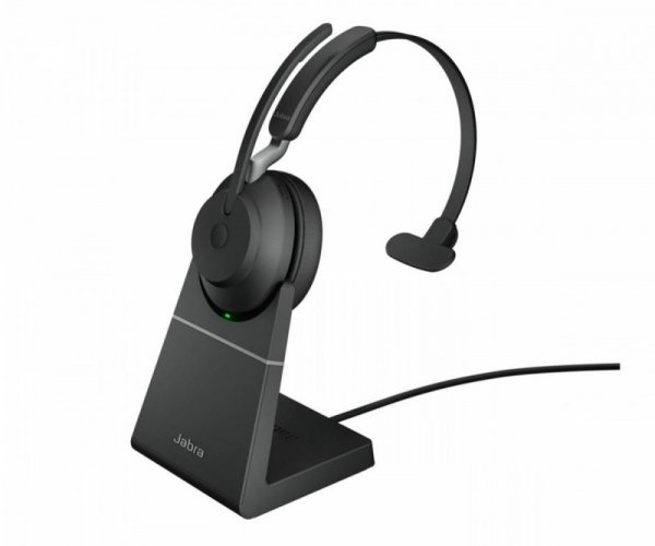 Jabra Słuchawki Evolve2 65 Stand Link380a MS Mono czarne