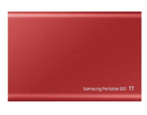 Samsung Dysk Portable T7 1TB USB3.2 GEN.2 czerwony