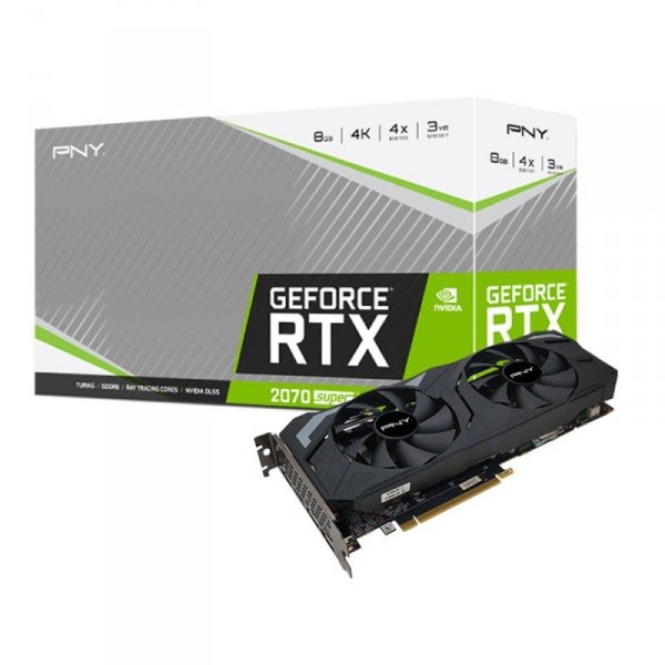 PNY Karta graficzna GeForce RTX 2070 Super 8GB DualFan