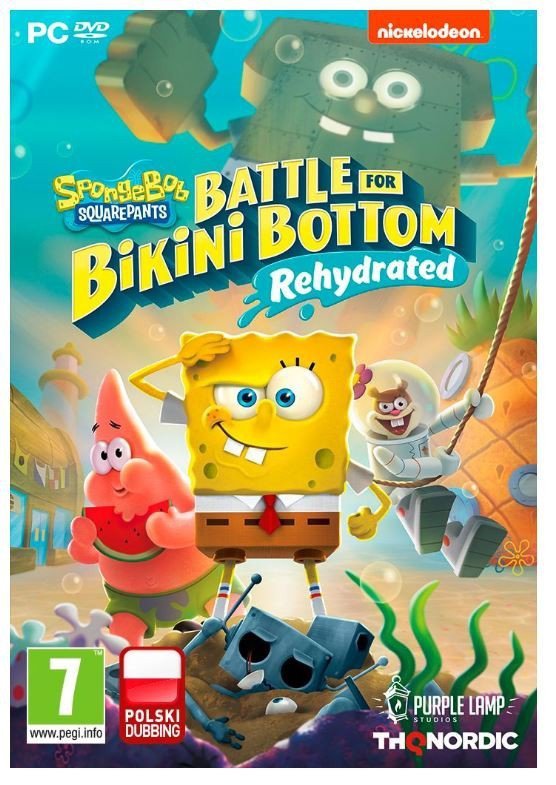 KOCH Gra PC SpongeBob Square Pants Battle for Bikini Bottom          Shiny Edition