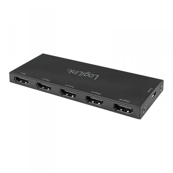 LogiLink Splitter 1 do 4x HDMI 2.0b 4K