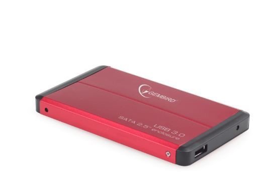 Gembird Obudowa zewnętrzna 2.5 USB 3.0 czerwona