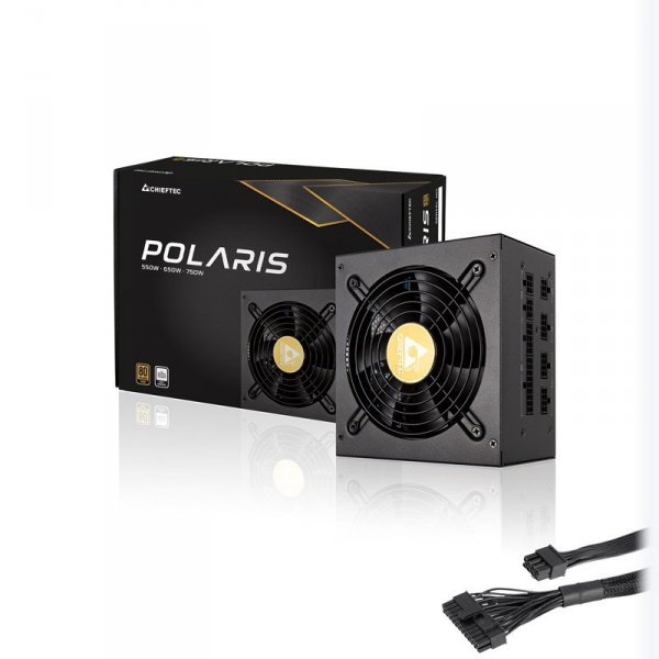 Chieftec Zasilacz PPS-650FC 650W Polaris 80PLUS Gold