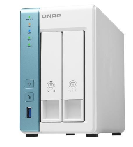 QNAP Serwer TS-231P3-2G AlpineAL314 1,7GHZ 2GB SO-DIMM DDR3