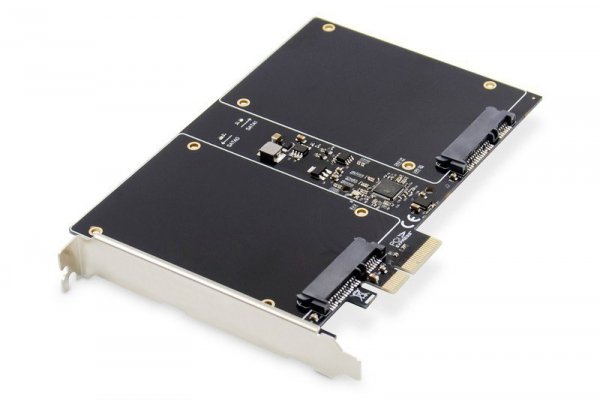 Digitus Karta rozszerzeń (Kontroler) RAID 2x SATA III SSD/HDD PCIe 2.0 2.5&quot; HDD/SSD