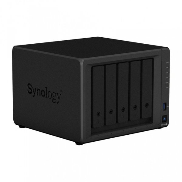 Synology Serwer NAS DS1520+ 5x0HDD 8GB DDR4 4xRJ45 1GbE 2xUSB3.0 2xeSATA 3Y