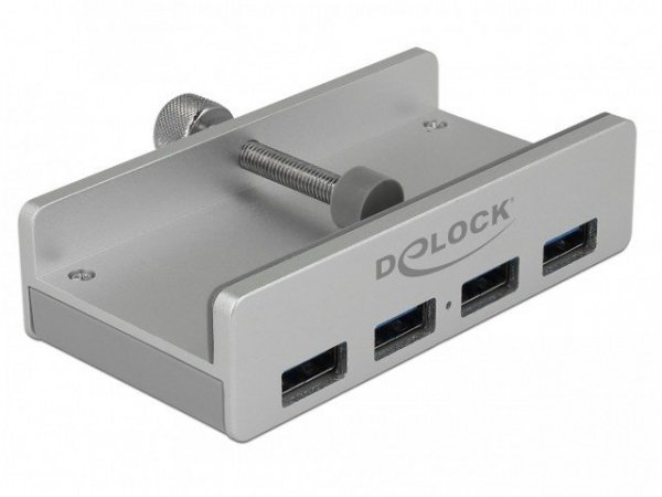 Delock HUB USB 3.0 4-porty Na monitor