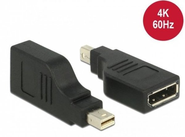 Delock Adapter DISPLAYPORT MINI(M) 1.2 -DISPLAYPORT