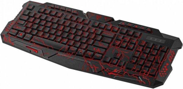 YENKEE Klawiatura dla graczy YKB 3100 Ambush podświetlenie 3 kolory