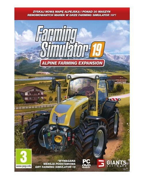 Cenega Gra PC Farming Simulator 19 Alpine Farming Expansion