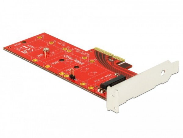 Delock Karta rozszerzeń PCI Express M.2 Key M+Radiator