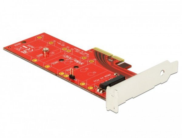 Delock Karta rozszerzeń PCI Express M.2 Key M+Radiator