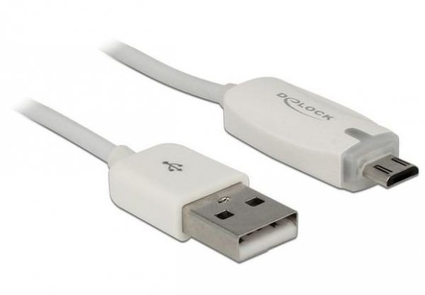Delock Kabel USB MICRO(M) -USB-A(M) 2.0 1 m