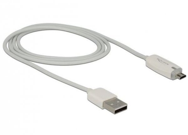 Delock Kabel USB MICRO(M) -USB-A(M) 2.0 1 m