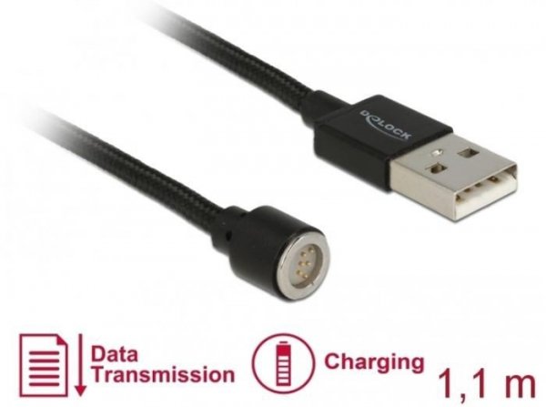 Delock Kabel USB magnetyczny (bez końcówki)