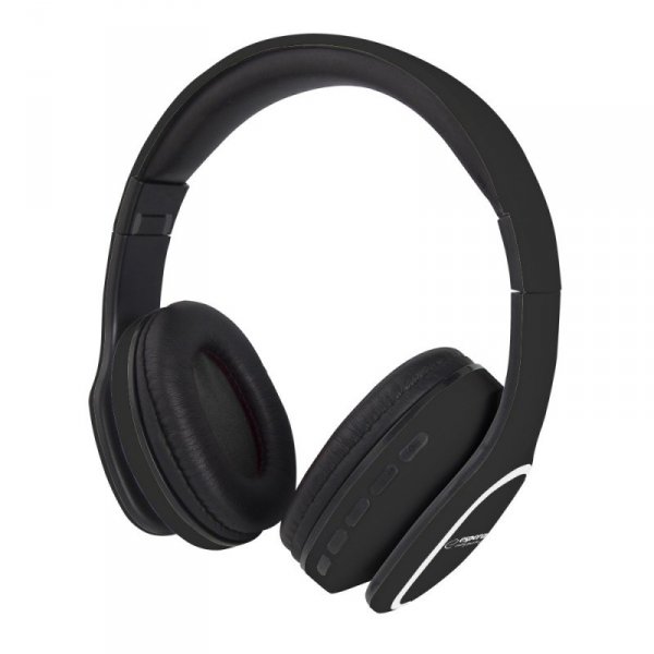Esperanza Słuchawki bluetooth dance Czarne
