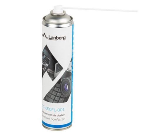 Lanberg Spreżone powietrze 600 ML      CG-600FL-001