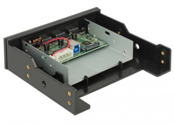 Delock Frontpanel 3.5/2.5&quot;  4XUSB 3.0
