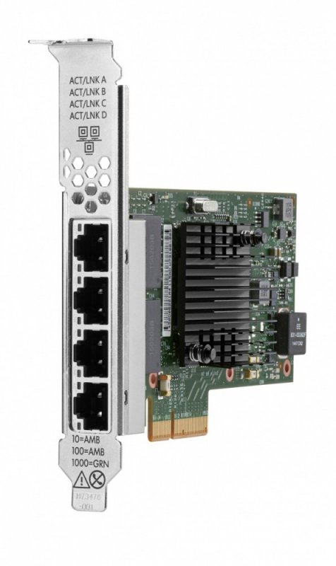 Hewlett Packard Enterprise Karta sieciowa INT I350 1GbE 4p BASE-T Adptr P21106-B21