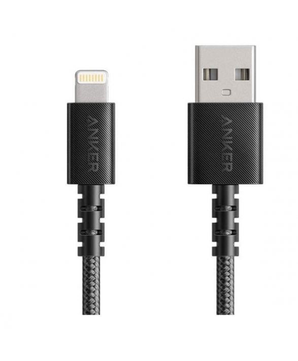 Anker Kabel PowerLine Select+ USB-A do LTG 6ft Czarny