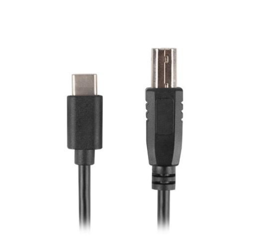 Lanberg Kabel USB-C(M)-USB-B(M) 3.0m czarny