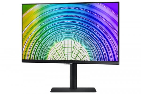 Samsung Monitor 24 cale ViewFinity S6 IPS 2560x1440 WQHD 16:9 1xHDMI 1xUSB-C 2xDP (In+Out) 1xUSB 3.0, 2xUSB 2.0 5ms HAS+PIVOT pł