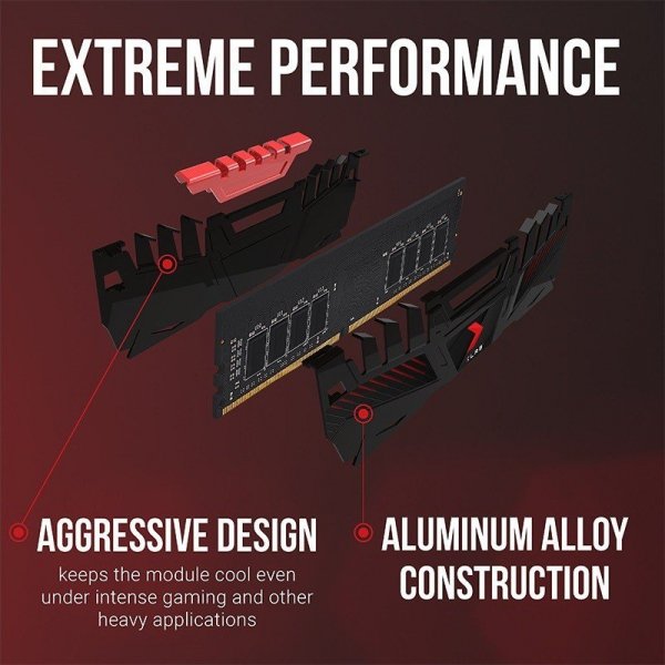 PNY Pamięć 32GB DDR4 3600MHz 21300 2x16GB MD32GK2D4360018XR
