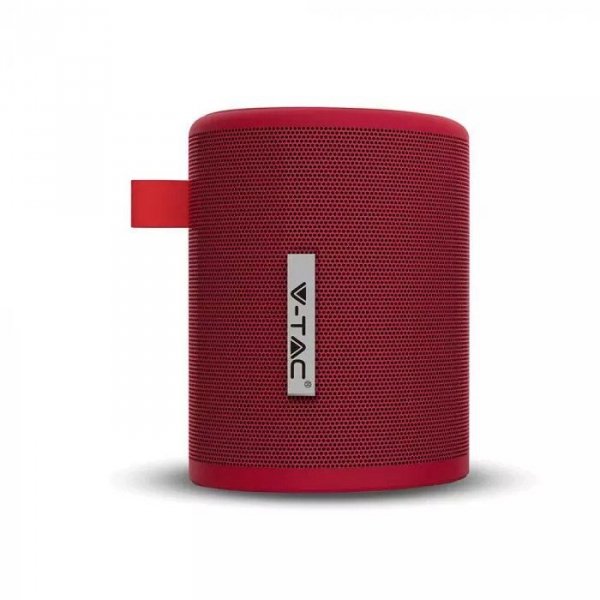 V-tac Przenośny głośnik Bluetooth Czerwony
