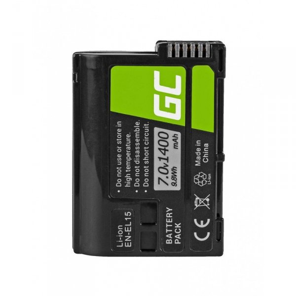 Green Cell Bateria do aparatu Nikon EN-EL15
