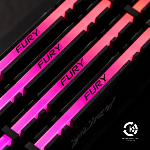 Kingston Pamięć DDR4 FURY Renegade RGB 8GB(1*8GB)/3600 CL16